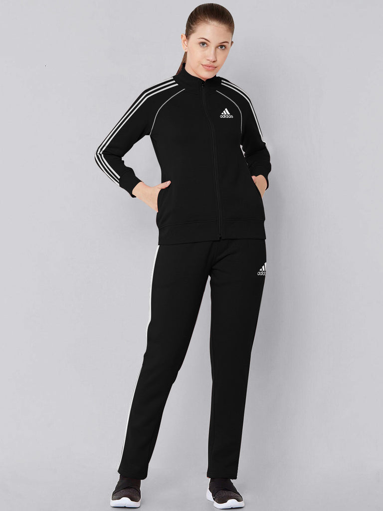 ADI Black Full Sleeves Winter Tracksuit